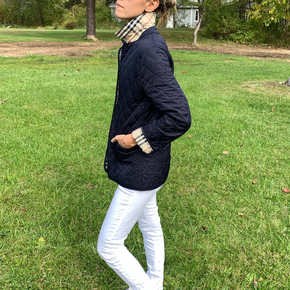 Burberry diamond quilted jacket